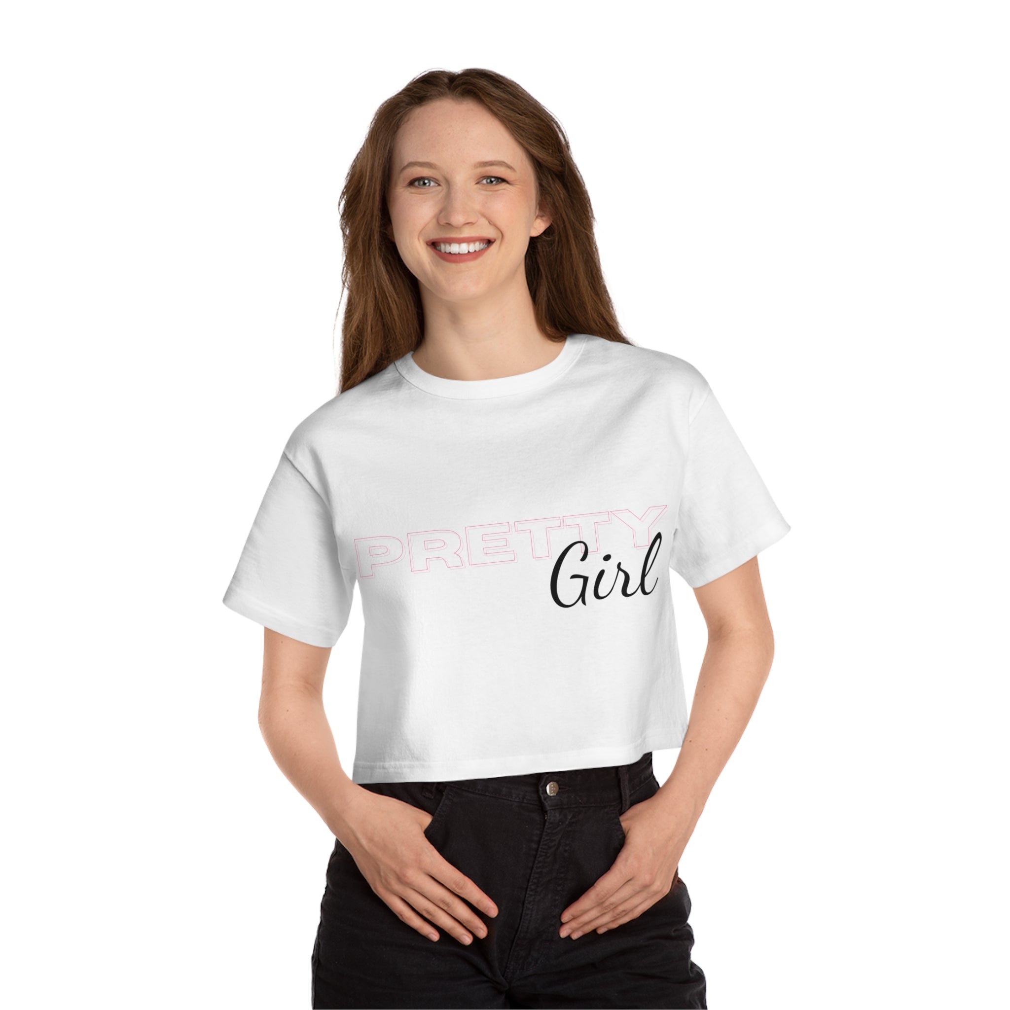 Pretty Girl Cropped T-Shirt